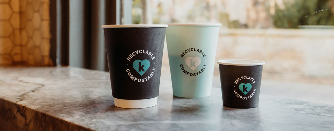 Aqueous Paper Coffee Cups For Takeaway Sustainability