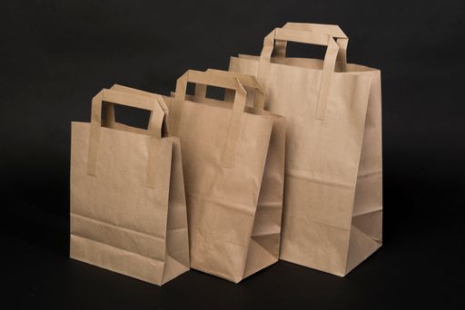 Kraft Paper SOS Handled Carrier