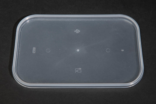 500ml/750ml  RECT Clear Lid