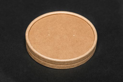 Kraft Lids (Microwaveable)