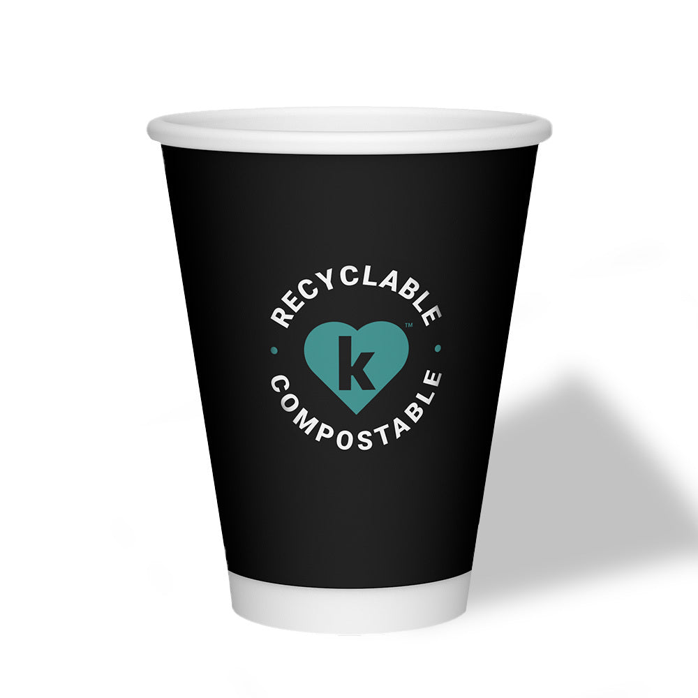 CUPkind Aqueous Double Wall Paper Hot Cup