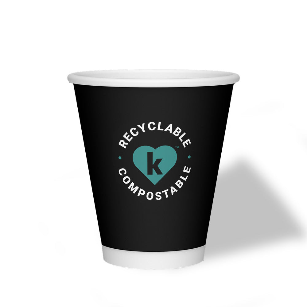 CUPkind Aqueous Double Wall Paper Hot Cup