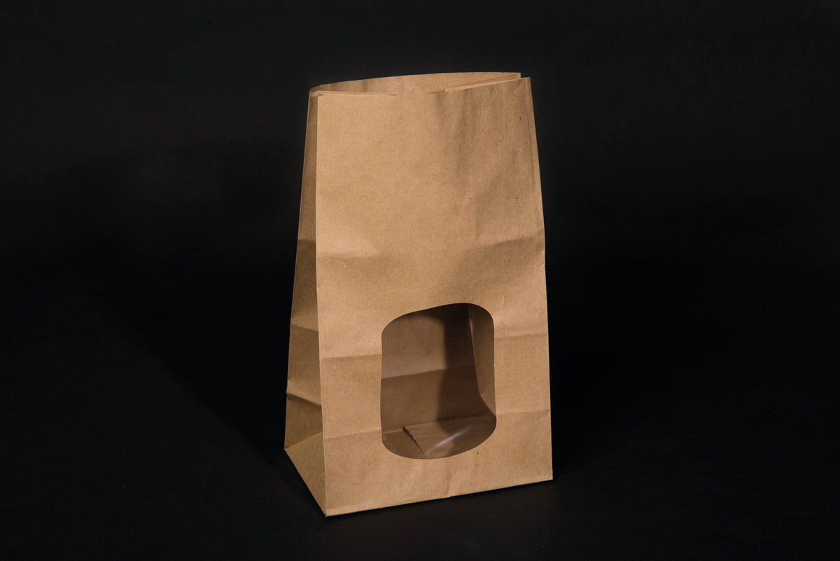 152+75x225mm Window Paper Bag