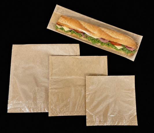 Film Front Kraft Paper Bags