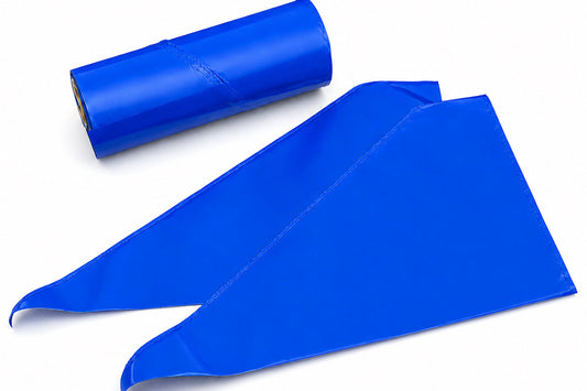 12" Blue Disposable Piping Bag