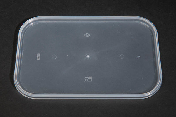 500ml/750ml  RECT Clear Lid