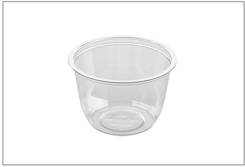 8oz OHCO Clear Plastic Pot