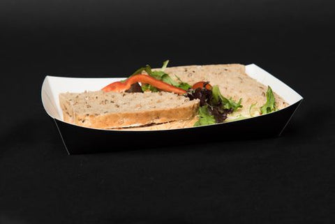 Black Medium Meal Tray